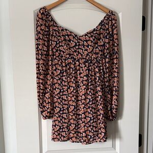 Abercrombie & Fitch Floral Print Dress